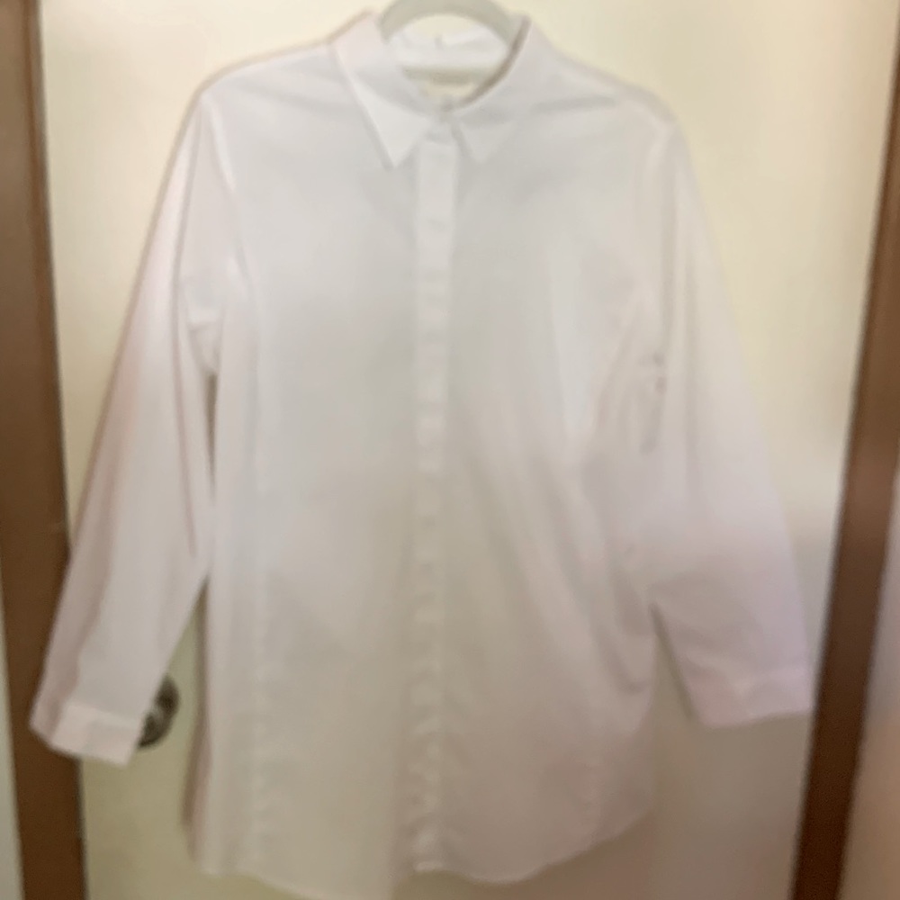 Stylish white blouse